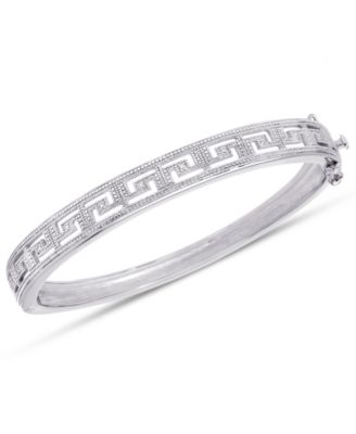 diamond accent bangle bracelet