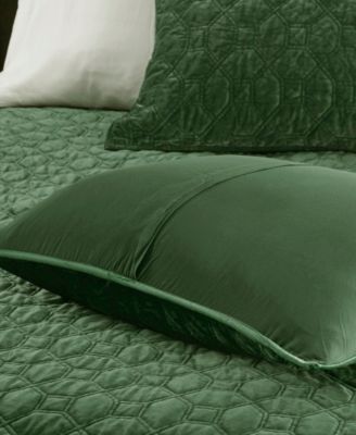 Harper Quilted Velvet 3-Pc. Quilt Set, King/California King