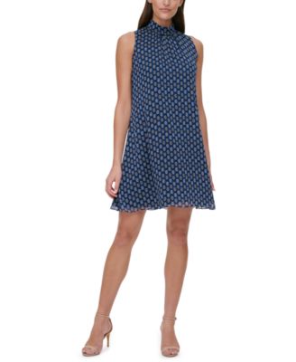 tommy hilfiger navy blue dress