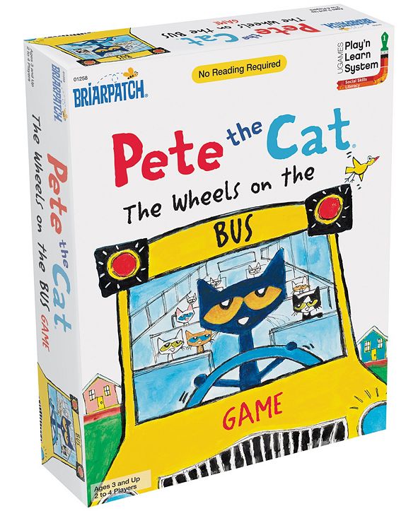 Briarpatch Pete the Cat The Wheels on the Bus Game & Reviews Home