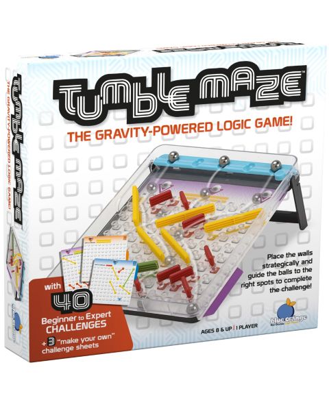 Настольная игра Blue Orange Games Gravity-Powered Tumble Maze для одного игрока, от 8 лет