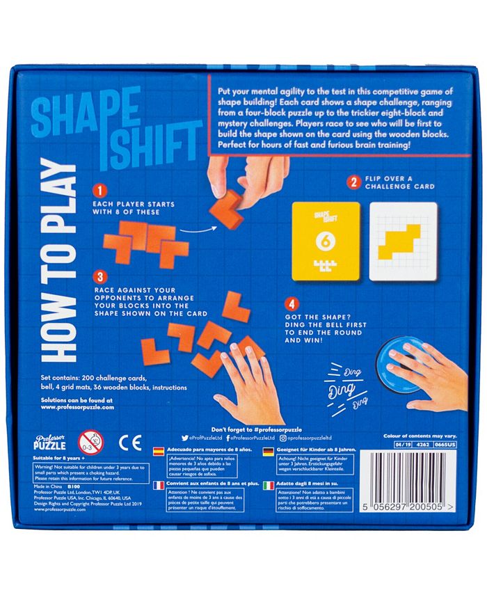 Professor Puzzle Shape Shift Macy's