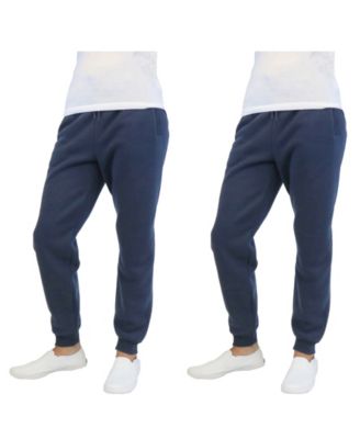 Men's 2-Packs Slim-Fit Fleece Jogger Sweatpants