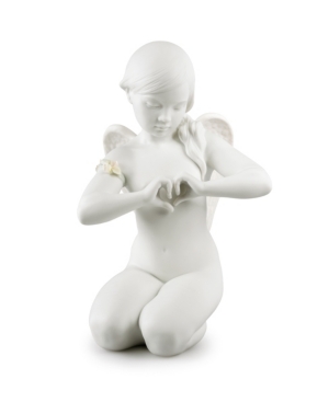 Shop Lladrò Collectible Figurine, Heavenly Heart In White