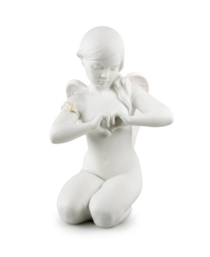 Lladrò Collectible Figurine, Heavenly Heart In White