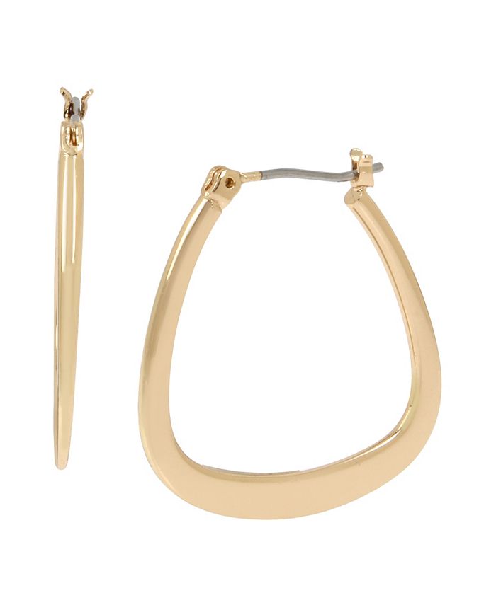 Kenneth Cole New York Gold Tone Thin Hoop Earrings Macy s
