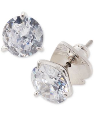 kate spade new york - BRILLIANT STATEMENTS TRIO PRONG STUDSCLEAR/SILV