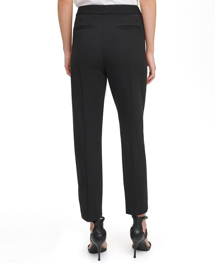 DKNY Essential Slim Leg Ankle Pants Macy's