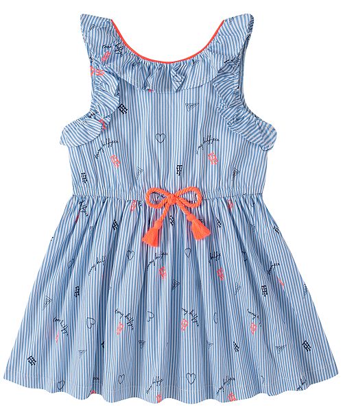 Tommy Hilfiger Baby Girls Ruffled Dress Reviews All Girls