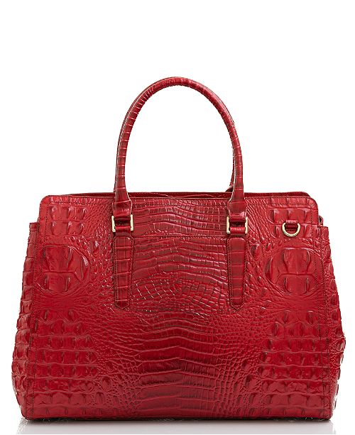 Brahmin Finley Carryall Melbourne Embossed Leather Tote & Reviews ...