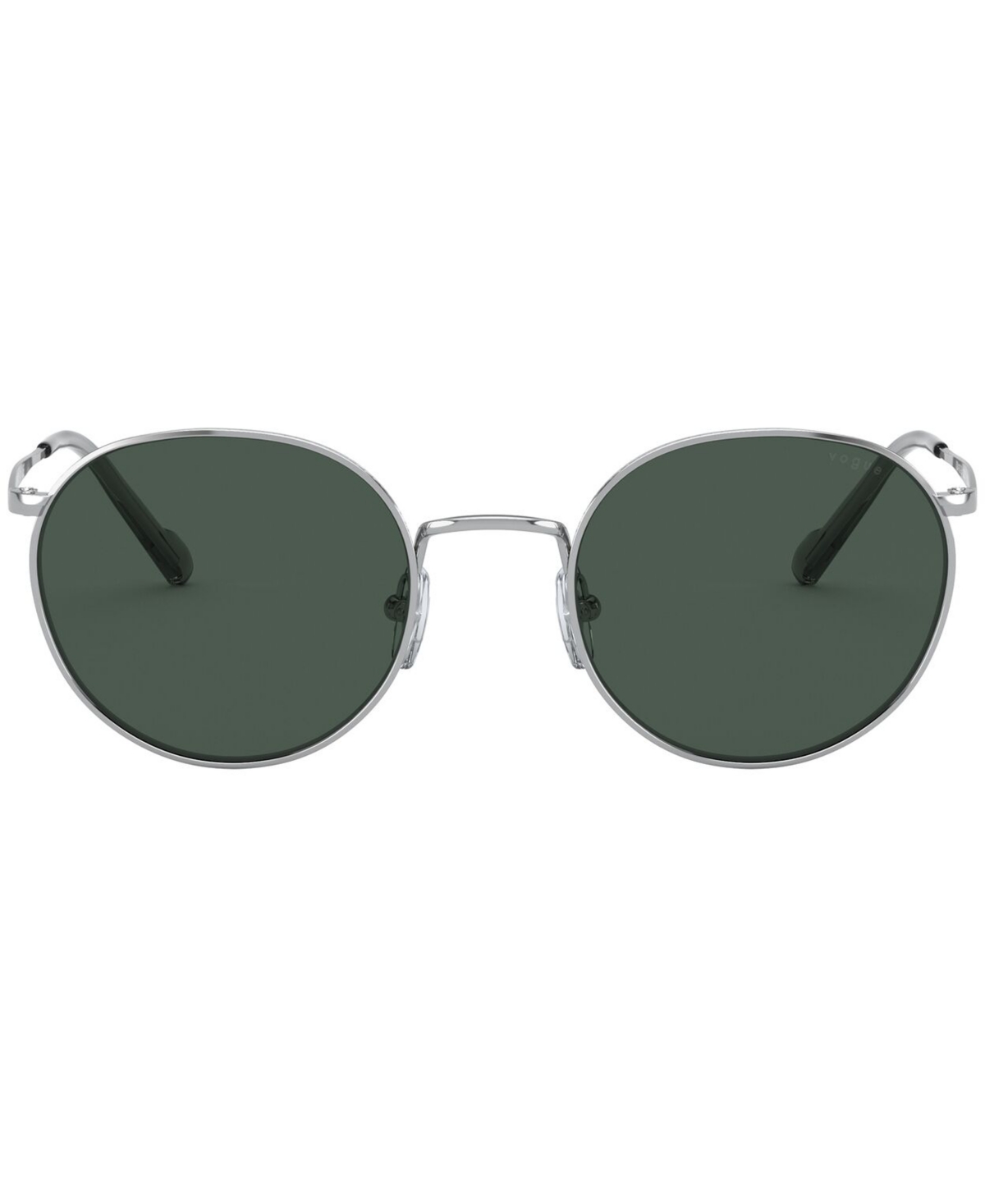Shop Vogue Eyewear Sunglasses In Silver,green