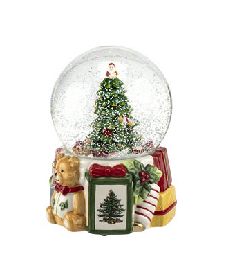 Spode Christmas Tree Musical Snow Globe & Reviews - Home - Macy's