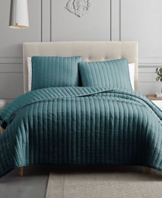 teal coverlet queen