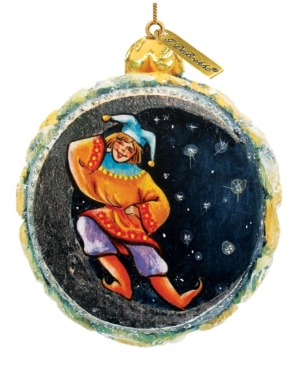 GDeBrekht Hand Painted Winter Forest Scenic Ornament