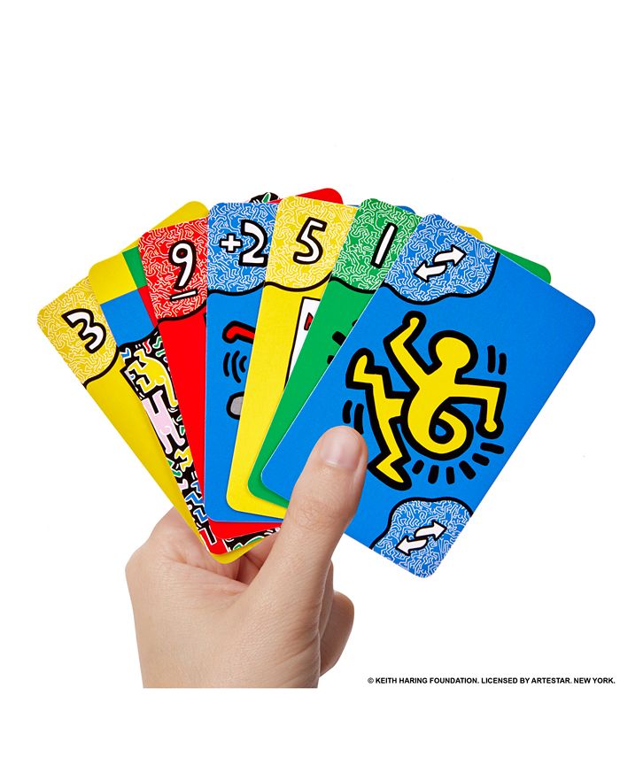 Mattel uno artiste series no 2 uno card game featuring the artwork