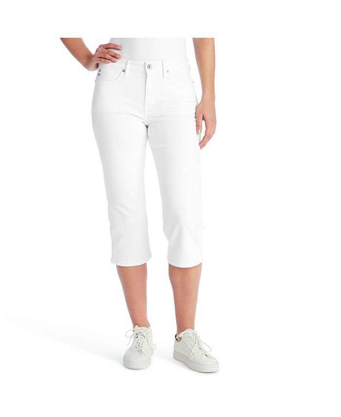 Chaps Women's Mid Rise Capri Jeans - Macy's