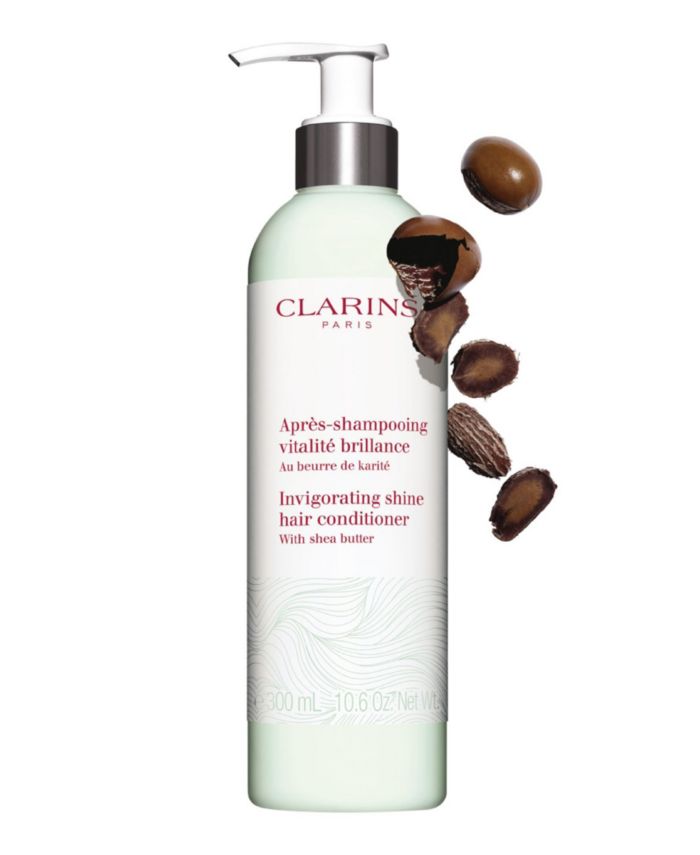 Clarins Invigorating Shine Hair Conditioner with Shea Butter, 10.6 oz. & Reviews - Women - Macy's