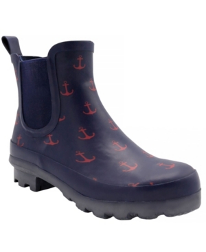 image of London Fog Women-s Wembley Chelsea Ankle Rain Boot Women-s Shoes