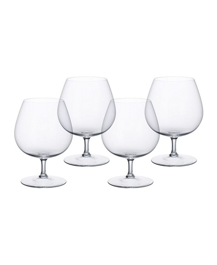 Villeroy & Boch Purismo Special Brandy Glass, Set of 4 - Macy's