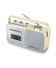 SB2130CS Portable Cassette Player/Recorder with AM/FM Radio