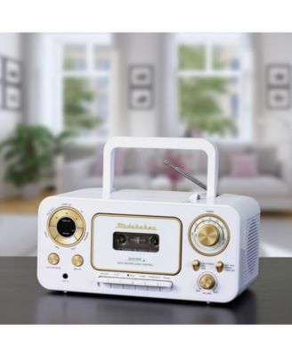 Studebaker Portable CD Player with AM/FM Radio and Cassette Player