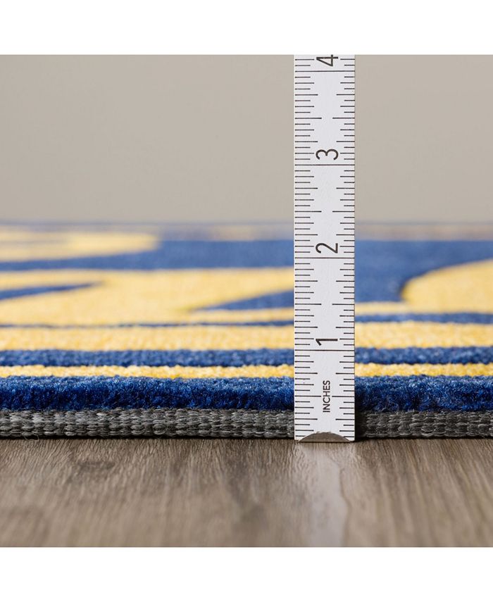 Luxury Sports Rugs Berkley College Colbk Navy 8'2" x 10' Area Rug Macy's