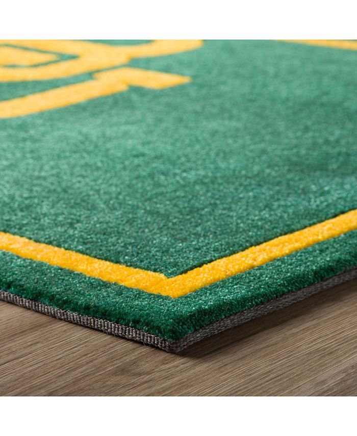Luxury Sports Rugs Baylor Colba Green 5' x 7'6" Area Rug Macy's