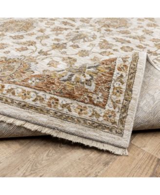 Maharaja 5091Z Rust and Ivory 6'7" x 9'6" Area Rug