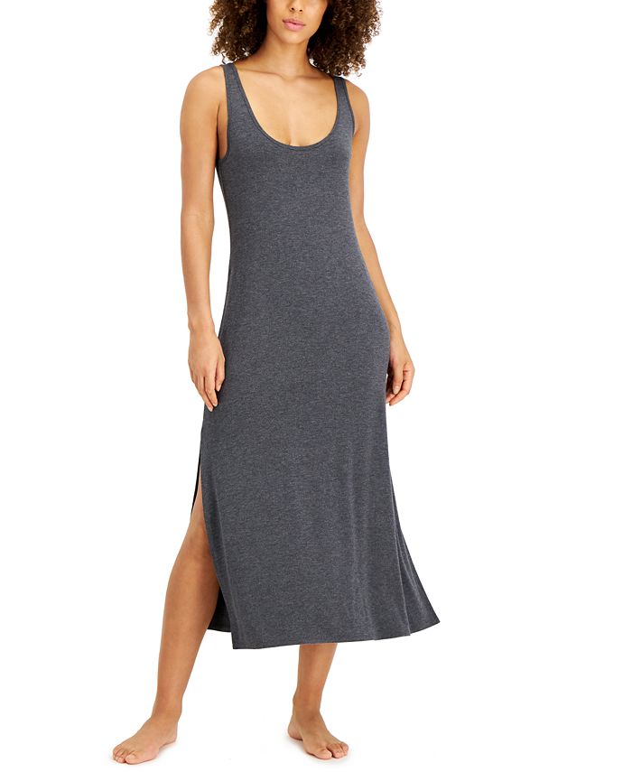 Alfani Ultra-Soft Long Sleeveless Nightgown, Created for Macy's - Macy's