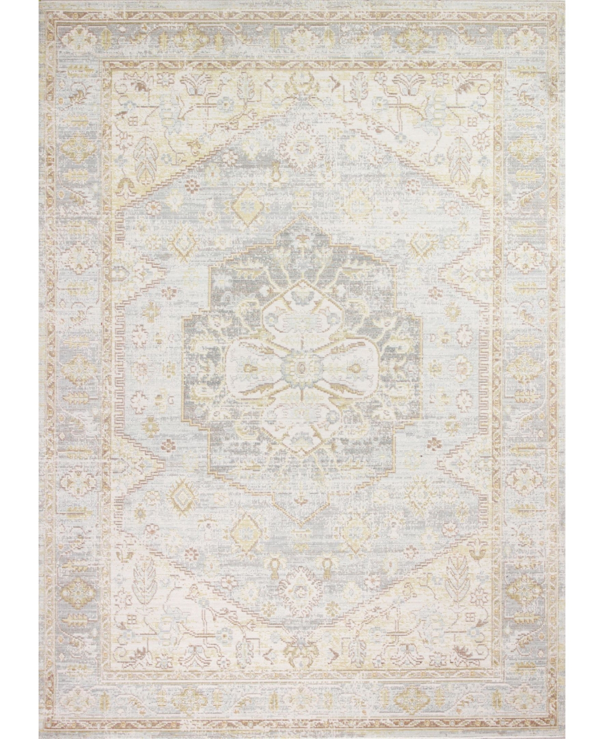 Bb Rugs Corse Cor-02 Gray 8'6in x 11'6in Area Rug - Grey