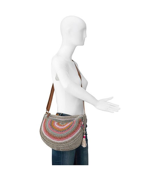 The Sak Ryder Crochet Crescent Crossbody & Reviews Women Macy's