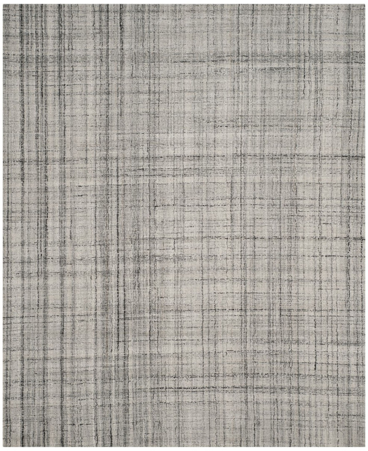 Safavieh Abstract 141 Gray and Black 8' x 10' Area Rug - Gray