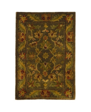 Safavieh Antiquity At52 Green And Gold 2' X 3' Area Rug