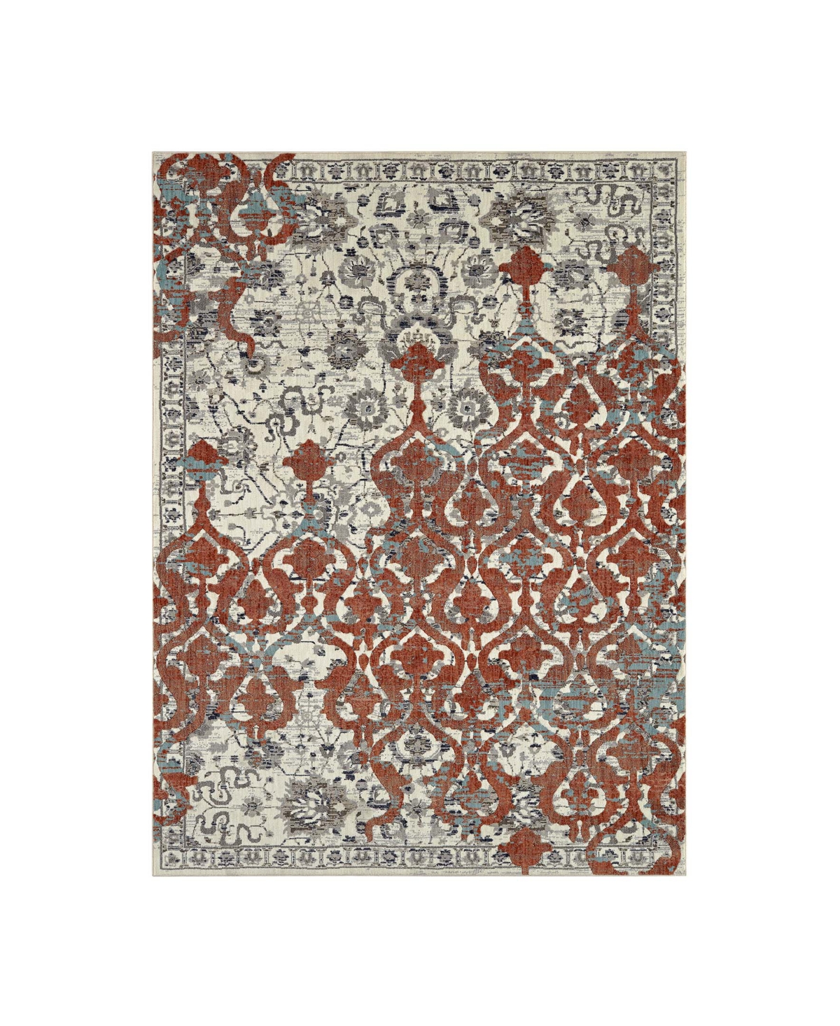 Closeout! Karastan Soiree Bellini Grey 5'3in x 7'10in Area Rug - Grey