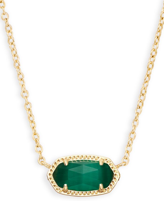 Kendra Scott Glass Stone Elisa Pendant Necklace