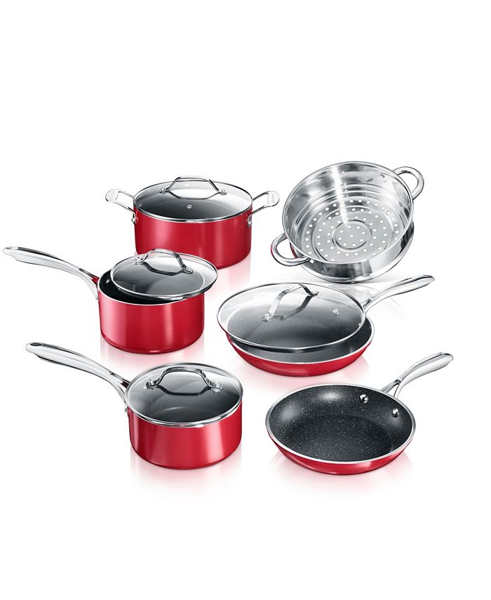 Granite Stone Diamond 10Pc. Nonstick Cookware Set Macy's