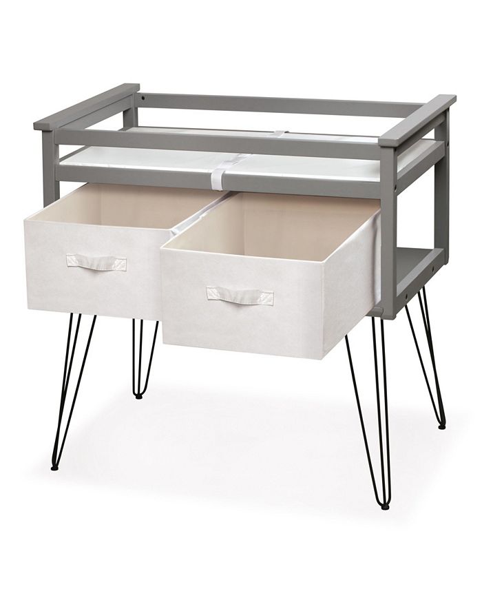 Badger Basket Contempo Convertible Changing Table with Two Baskets Macy's