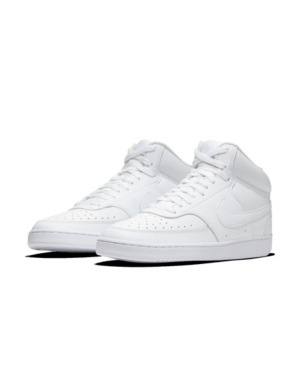 image of Nike Men-s NikeCourt Vision Mid Casual Sneakers from Finish Line