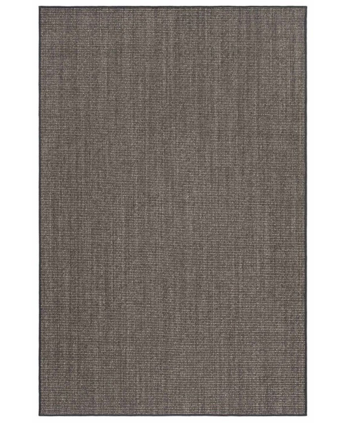 Martha Stewart Collection MSR9501F Charcoal 6' x 9' Area Rug - Charcoal