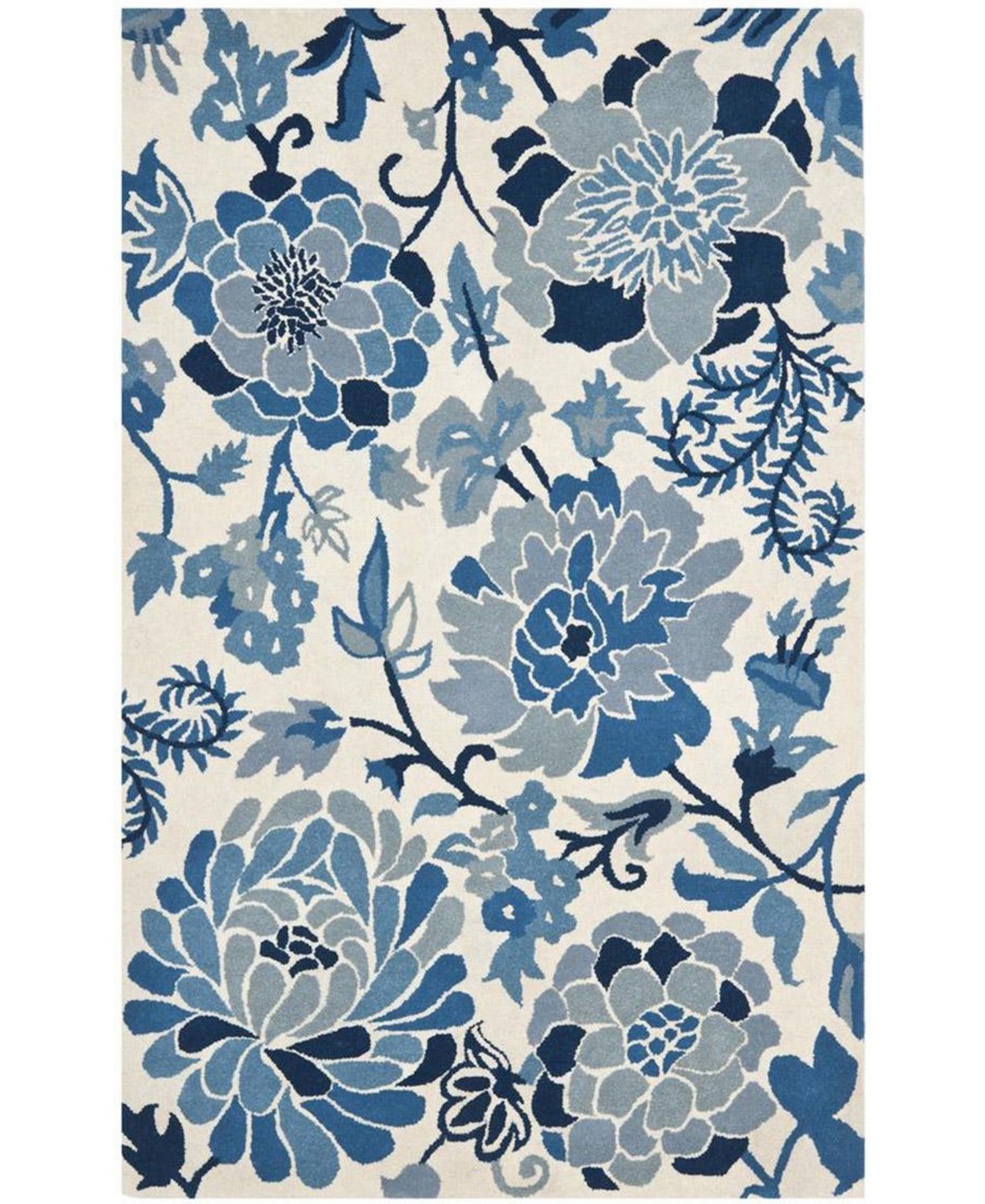 Martha Stewart Collection MSR4732A Azure 9' x 12' Area Rug - Azure