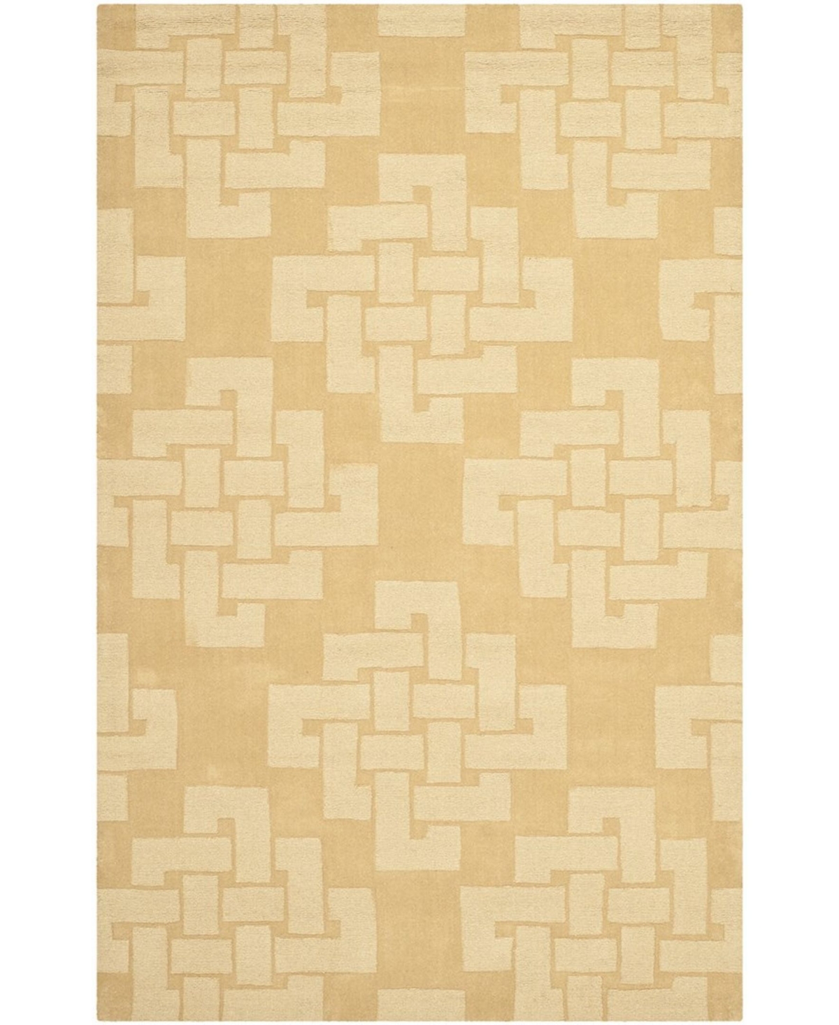 Martha Stewart Collection Knot MSR4950A Beige 8' x 10' Area Rug - Beige