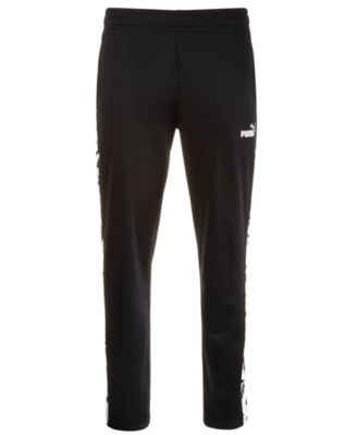 Puma - Men's Printed-Stripe Pants