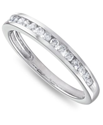 Diamond (1-1/2 ct. t.w.) Channel-Set Bridal Set in 14K White, Yellow or Rose Gold