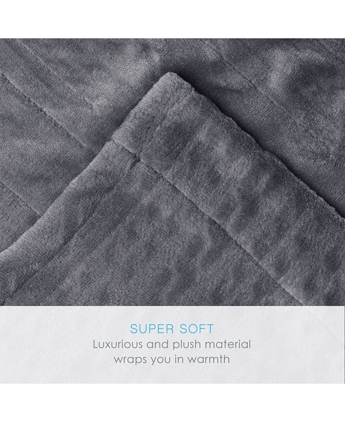 Pure Enrichment Purerelief Radiance Deluxe Electric Blanket Twin Macy's