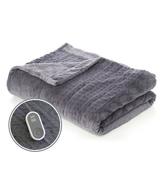 Pure Enrichment Purerelief Radiance Deluxe Electric Blanket - Full & Reviews - Blankets & Throws ...