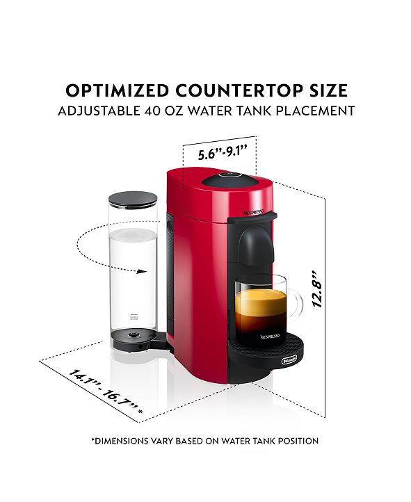 De'Longhi Nespresso by VertuoPlus Coffee and Espresso ...