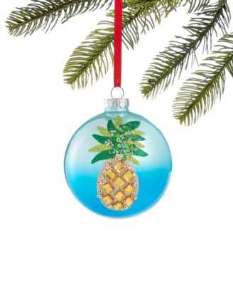 Holiday Lane - Hawaii Aloha 2019 Pineapple Ball Ornament