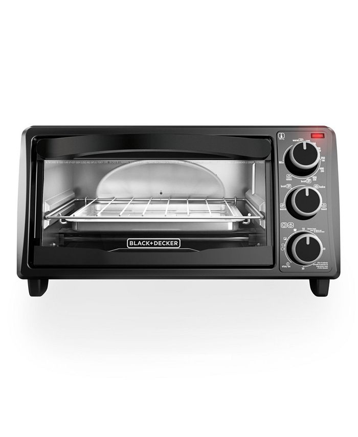 Black & Decker 4Slice Toaster Oven Macy's