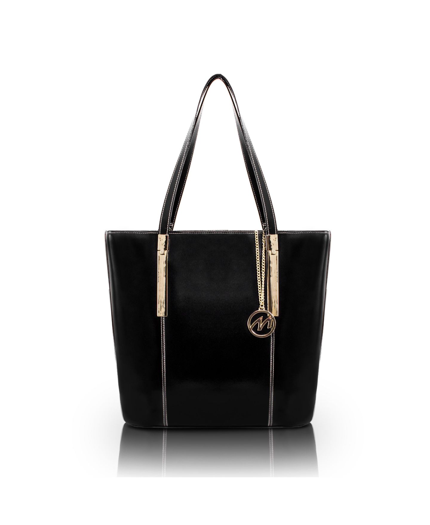Женская сумка McKlein Cristina Leather Tote, цвет: Фуксия — фото 6