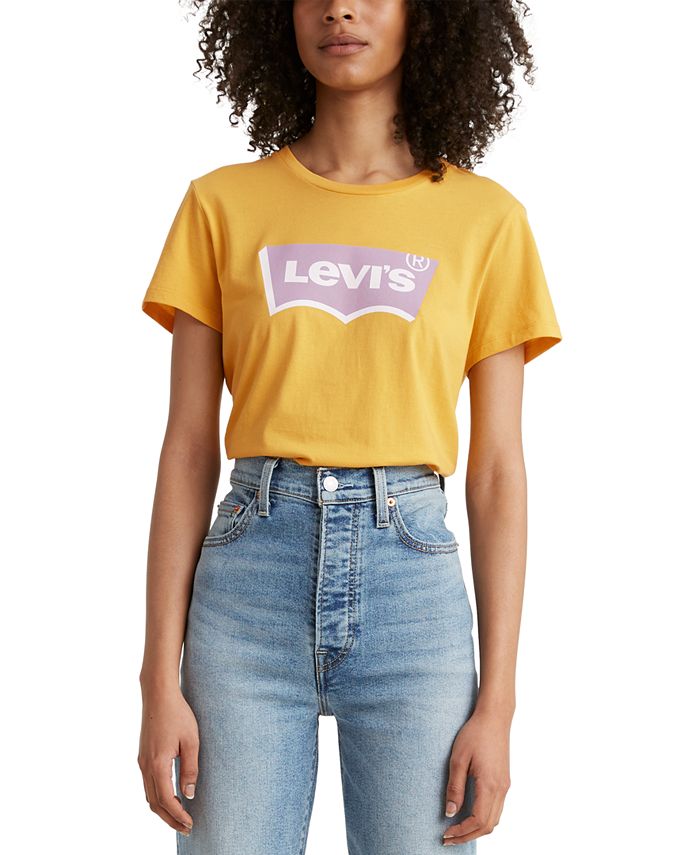 Levi's Women's Logo Batwing 3D T-Shirt - Macy's